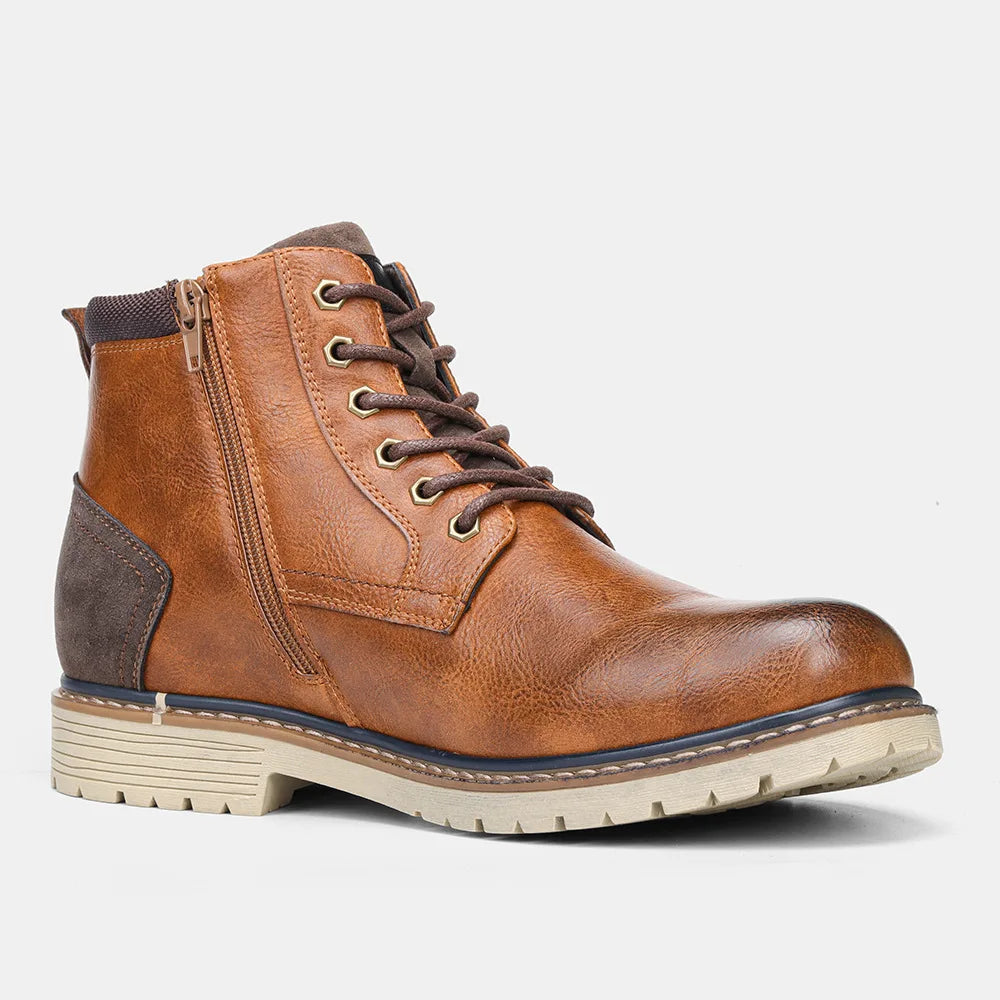 Men's Boots Retro Brushed Ankle Boots Men's Shoes Large Autumn and Winter Men's Boots Walking Shoes Women 2023 Shoes for Men