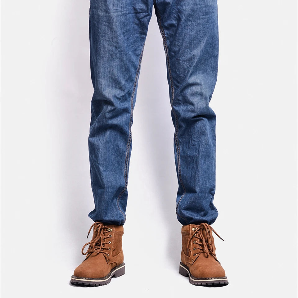 Men Winter Boots Genuine leather Warm Full Grain Leather Men Winter Shoes