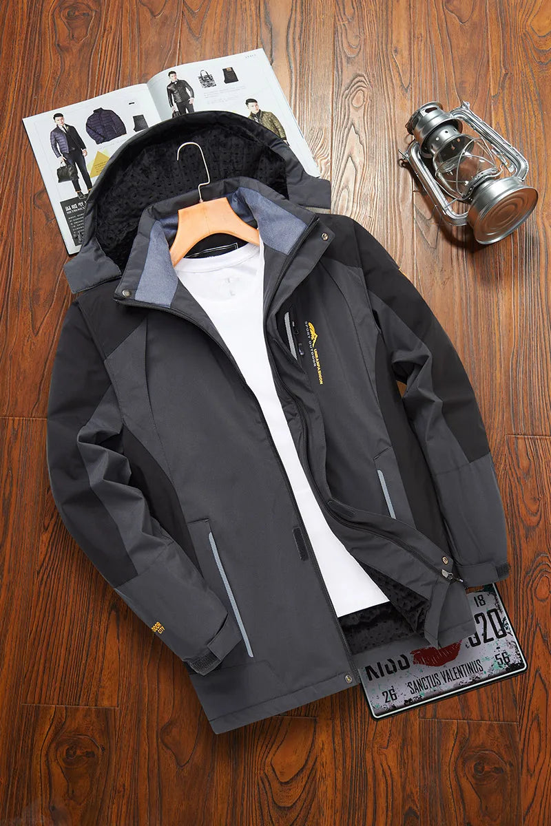 Winter Parka Men Windbreak Plus Thick Warm Windproof Fur Coats Male Military Hooded Anorak Jackets Men's Winter Jackets