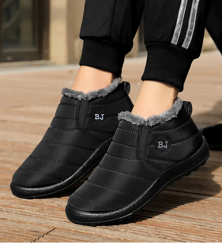 Women Boots Lightweight Winter Shoes For Women Ankle Boots Snow Botas Mujer Black Couple Waterproof Winter Boots Plus Size