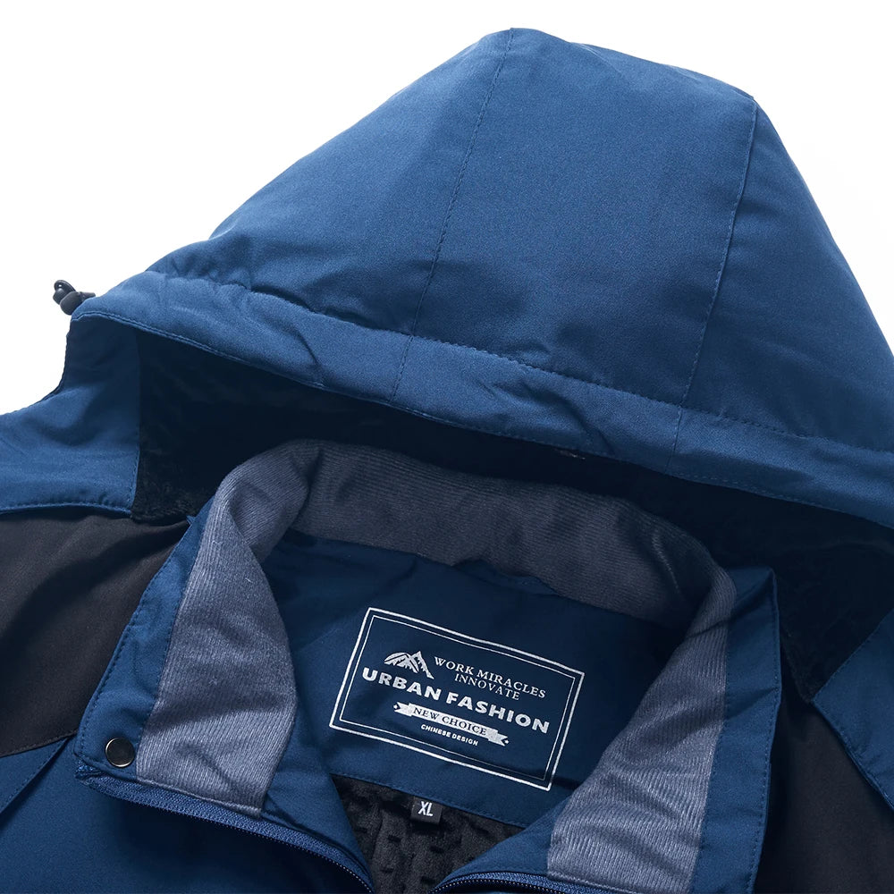 Winter Parka Men Windbreak Plus Thick Warm Windproof Fur Coats Male Military Hooded Anorak Jackets Men's Winter Jackets