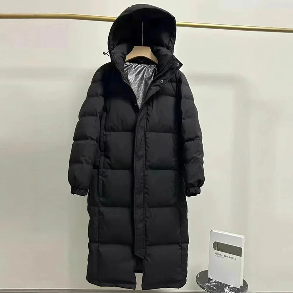 Women's winter down jacket coats Parkas Warm Woman clothes brand luxury Long Padding padded puffer jackets outerwears HXY289