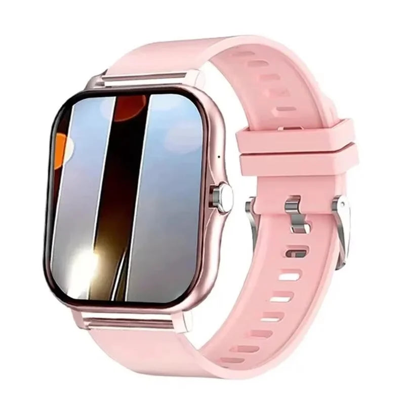 Montre connectée Bluetooth parlante avec moniteur d'oxygène dans le sang et de pression artérielle, pour femmes et hommes, cadeau de vacances 