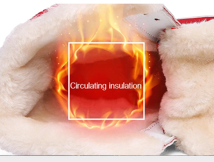 Snow Boots Women New Ladies Shoes Platform Shoes Woman Flat Keep Warm Boots Ladies Casual Plush Botas Mujer Winter Shoes Women