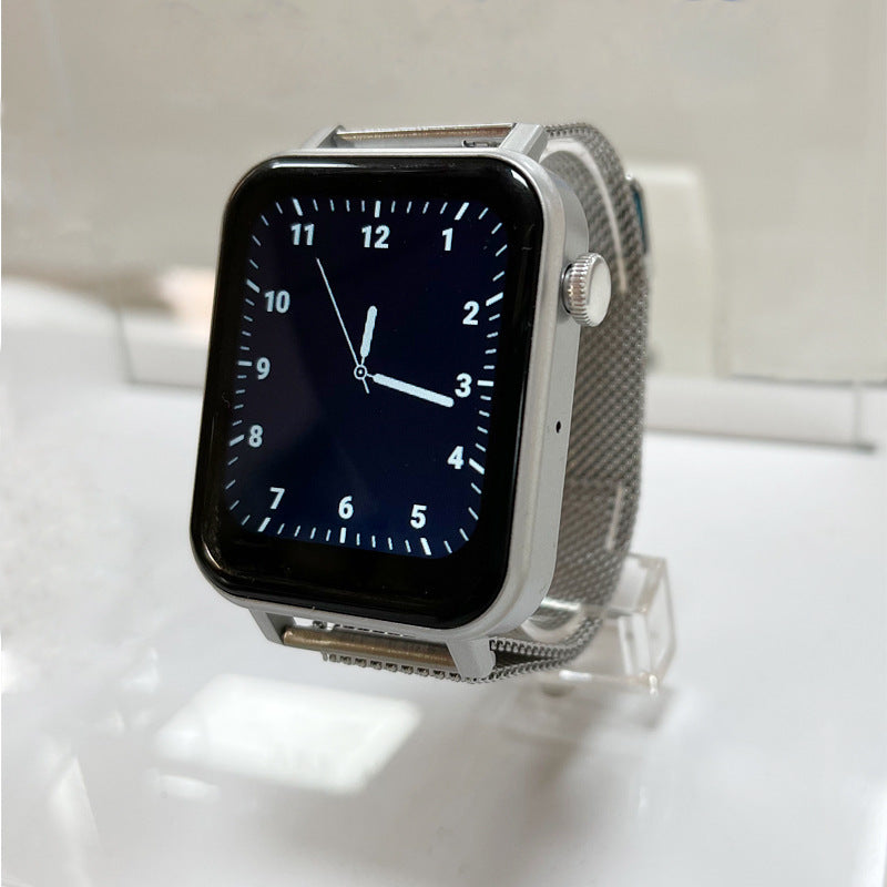 Montre connectée avec détection de fréquence cardiaque et de santé, appels Bluetooth, exercices intelligents