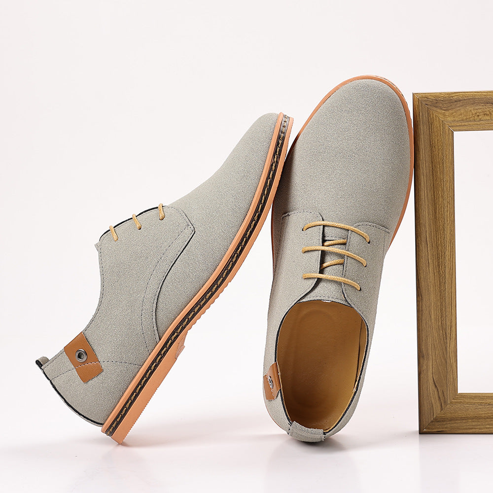 Chaussures décontractées en daim pour hommes