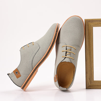 Chaussures décontractées en daim pour hommes