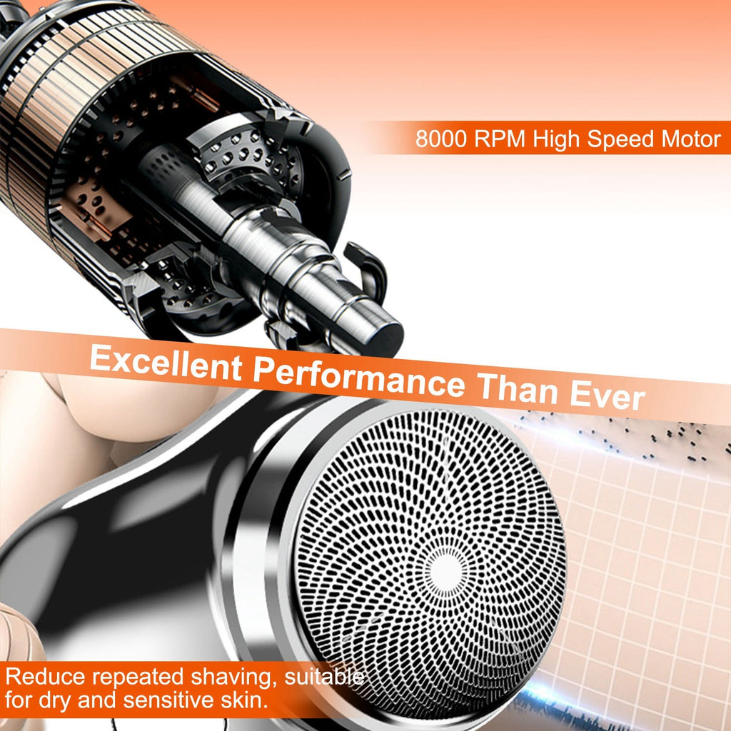 1 Set Electric Razor For Men Mini Shaver Portable Pocket Size Shaver