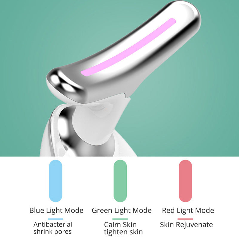 Appareil de massage thermique EMS pour le cou, lifting et raffermissement, micro-courant électrique, anti-rides