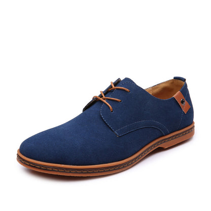 Chaussures décontractées en daim pour hommes