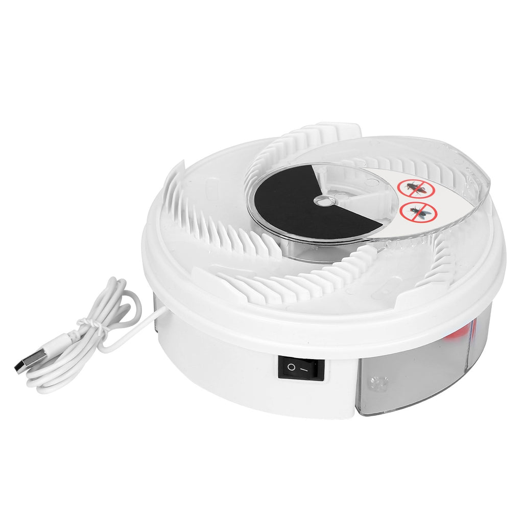 USB Powered Electric Fly Trap Automatic Flycatcher Rotating